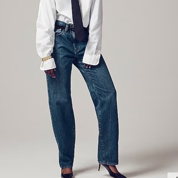 J crew Slouchy-straight jean in Turney wash - Picture 4 of 7